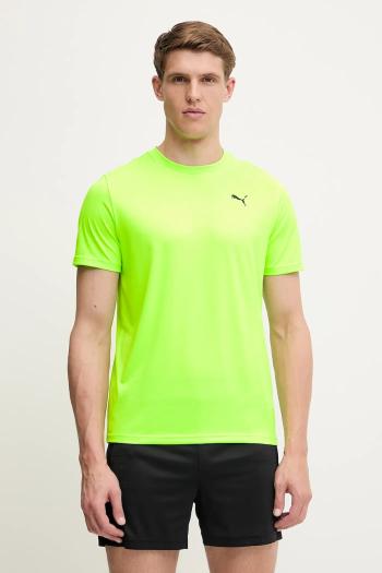 Tréningové tričko Puma Tad Essentials zelená farba, jednofarebné, 525908
