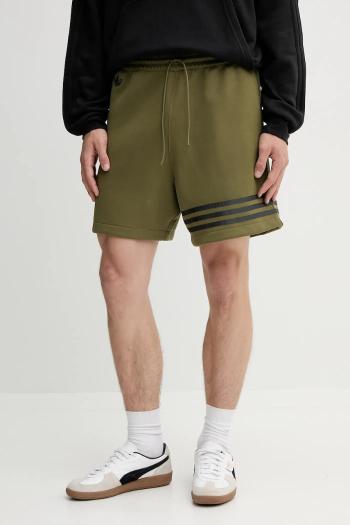Šortky adidas Originals Neuclassics zelená farba, HZ3744