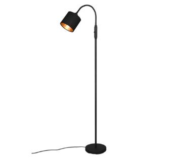 Stojaca lampa Reality Tommy čierna R46331079
