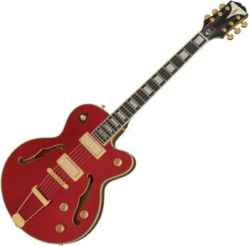 Epiphone Uptown Kat ES Ruby Red Metallic Semiakustická gitara