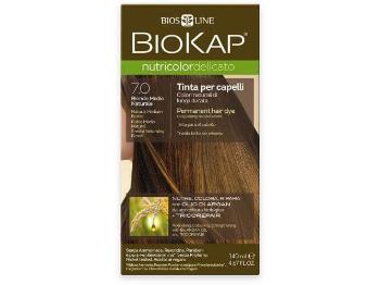 Biokap Nutricolor Delicato - Farba na vlasy 7.0 Blond prírodný stredný 140 ml