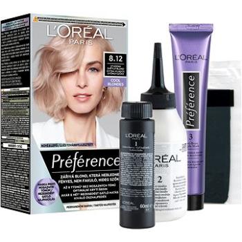 ĽORÉAL PARIS Préférence 8.12 Alaska Studená svetlá blond (3600523948888)