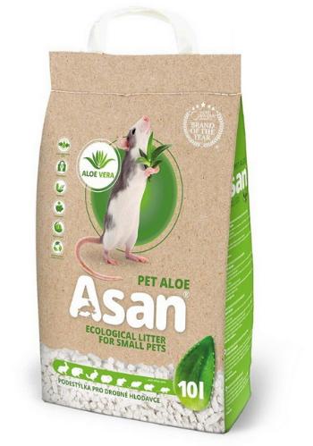 Podstielka ASAN hlodavce Pet Aloe 10L (2 kg)