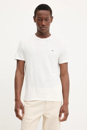 Bavlnené tričko Tommy Jeans 2-pak pánske, jednofarebné, DM0DM20687