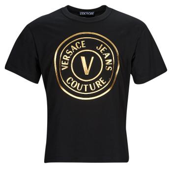 Versace Jeans Couture  GAHT05-G89  Tričká s krátkym rukávom Čierna