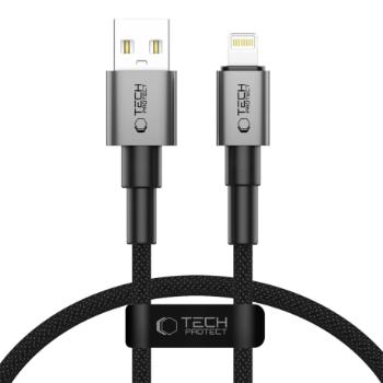 Tech-Protect Ultraboost DNA kábel USB-C / Lightning 12W / 2.4A 25cm, sivý