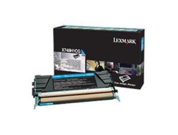 Lexmark X748H1CG azúrový (cyan) originálny toner