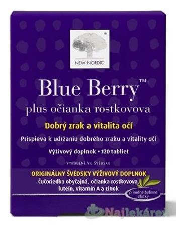 NEW NORDIC Blue Berry pre dobrý zrak 120tbl