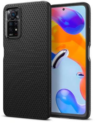 Telefon tok Spigen Liquid Air Black Xiaomi Redmi Note 11 Pro 5G