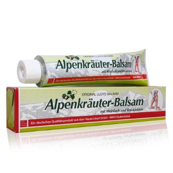 Original LLOYD Alpenkräuter Balsam balzam s viničným listom a pagaštanom konským 200ml