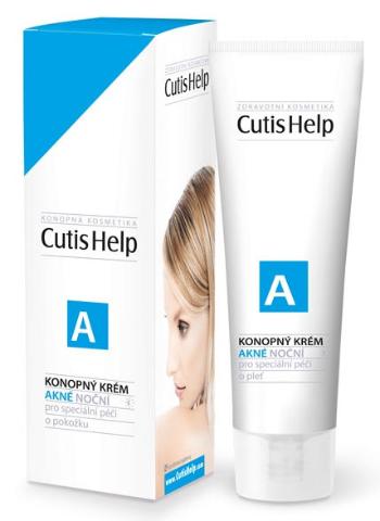 CUTISHELP AKNÉ Konopný krém nočný pri akné 30 ml