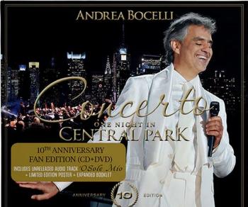 Andrea Bocelli - Concerto: One Night in Central Park (Anniversary Edition) (CD + DVD)
