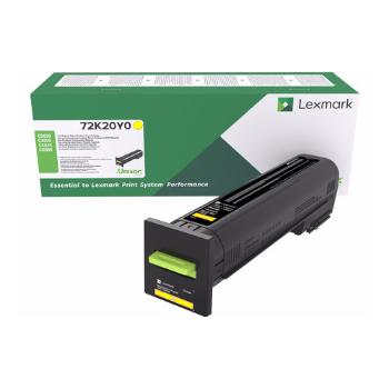 Lexmark 72K20Y0 žltý (yellow) originálny toner