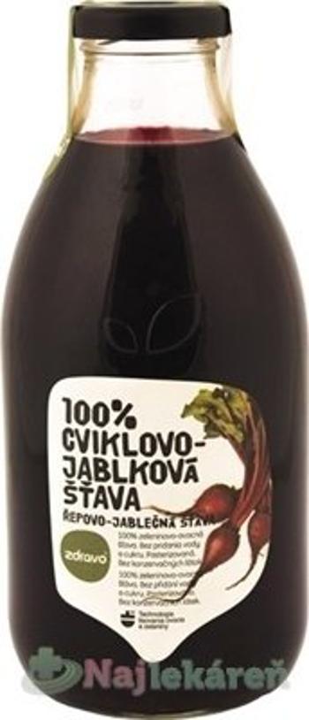 Zdravo 100% CVIKLOVO-JABLKOVÁ ŠŤAVA  0,75 l