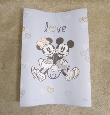 CEBA Podložka prebaľovacia  mäkká COSY (50x70) Disney Minnie & Mickey Blue