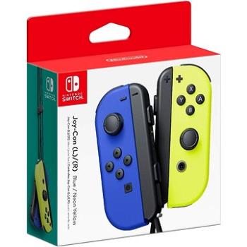 Nintendo Switch Joy-Con ovládače Blue/Neon Yellow (045496431303)