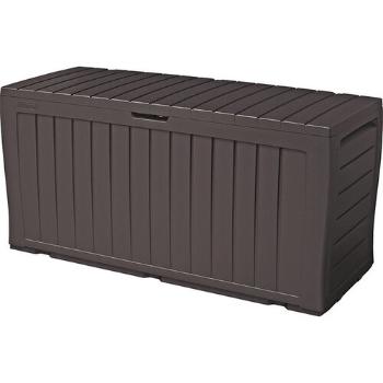 Keter Záhradný úložný box MARVEL PLUS 270l hnedý, 116,7 x 44,7 x 57 cm