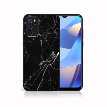 MY ART Ochranný obal  Oppo A16 / A16s BLACK MARBLE (142)