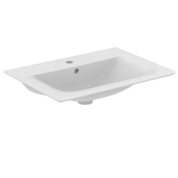 IDEAL STANDARD - Connect Air Umývadlo nábytkové, 64x46x17 cm, s prepadom, otvor na batériu, biela E028901