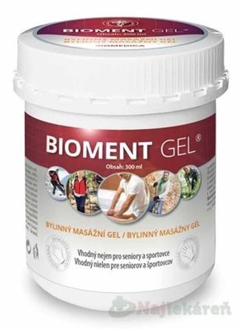 BIOMEDICA Bioment masážny gel 1x300 ml