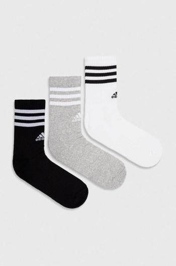 Ponožky adidas 3-pak biela farba, IC1323