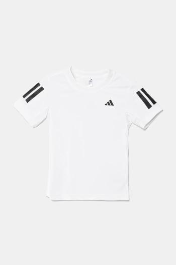 Detské tričko adidas Performance biela farba, s potlačou, JI9249