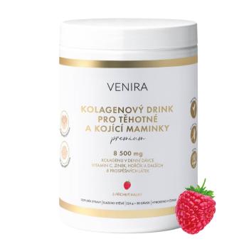 VENIRA Kolagénový drink pre tehotné a dojčiace mamičky malina 324 g