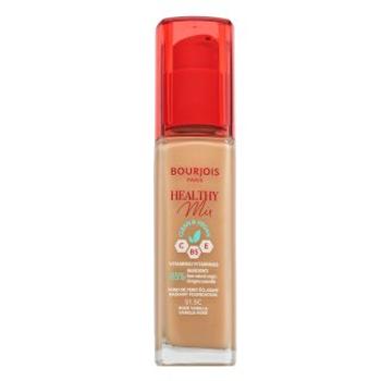 Bourjois Healthy Mix Clean & Vegan Radiant Foundation tekutý make-up pre zjednotenie farebného tónu pleti 51.5C Rose Vanilla 30 ml