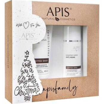 Apis Natural Cosmetics Coffee Shot darčeková sada s výťažkami z kávy