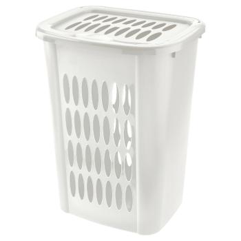 Tontarelli Coș de rufe COVER LINE 53 l, alb, alb