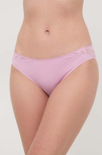 Nohavičky Calvin Klein Underwear ružová farba, 000QF6398E