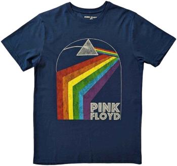 Pink Floyd Tričko Prism Arch Unisex Denim Blue L