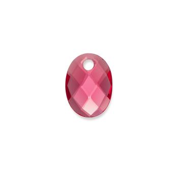 Sparkling Jewels Oválny prívesok z fuchsiového kremeňa PENGEM51-MO