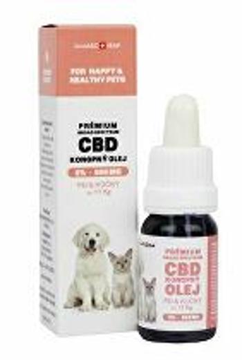 CBD olej pre malé psy a mačky 5%, 10ml