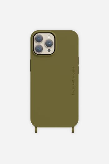 Puzdro na mobil LaCoqueFrançaise iPhone 16 Plus zelená farba