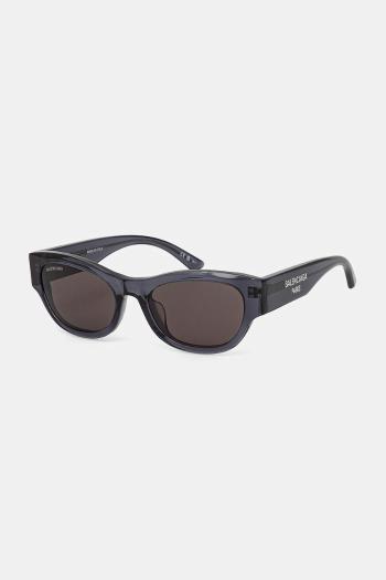 Slnečné okuliare Balenciaga dámske, šedá farba, BB0389SK