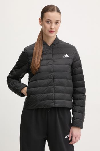 Páperová bunda adidas HELIONIC čierna farba, prechodná, JD1087