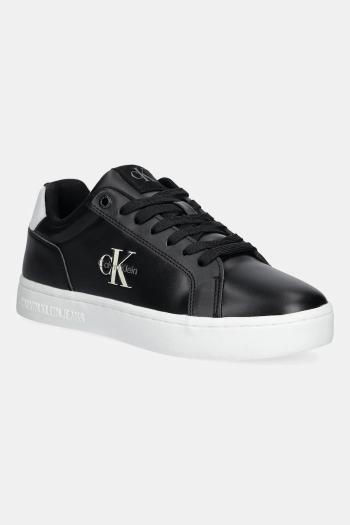 Tenisky Calvin Klein Jeans CLASSIC CUPSOLE MONO LTH WN čierna farba, YW0YW01902