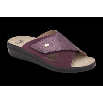 Scholl Papuče Antonia Cross burgundy, veľkosť 41, 41 EU