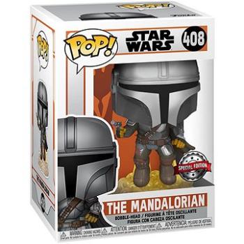 Funko POP! Star Wars – Mandalorian Mando Flying with Blaster (889698514057)