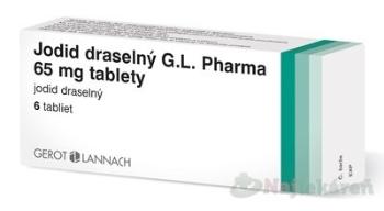 Jodid draselný G.L. Pharma 65 mg tablety tbl. 6 x 65 mg