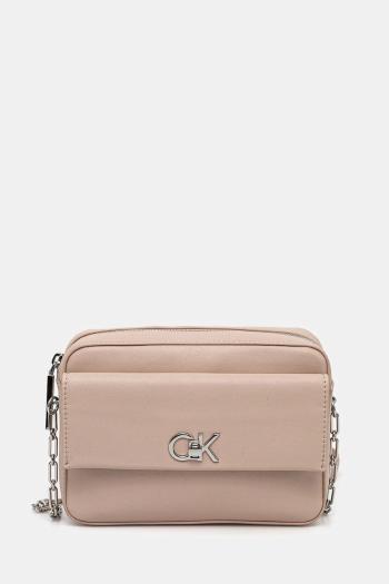Kabelka Calvin Klein ružová farba, K60K613089