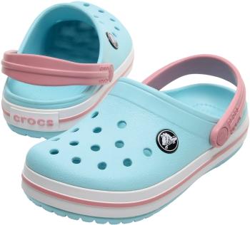 Crocs Toddler Crocband Clog Sandále Ice Blue/White 20-21