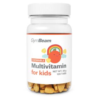 GYMBEAM Multivitamín pre deti 120 tabliet