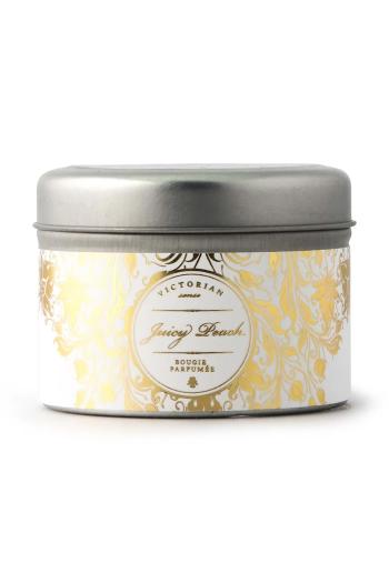 Vonná  sójová sviečka Victorian Sense Tinbox Juicy Peach viac farieb