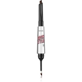 Benefit Brow Styler ceruzka a púder na obočie 2 v 1 odtieň 5 Warm Black-Brown 1,05 g