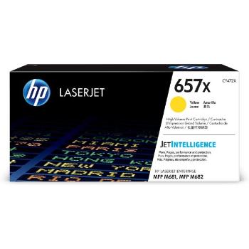 HP originál toner CF472X, yellow, 23000str., HP 657X, high capacity, HP LaserJet Enterprise MFP M681dh,MFP M681f,LaserJet, O, žltá