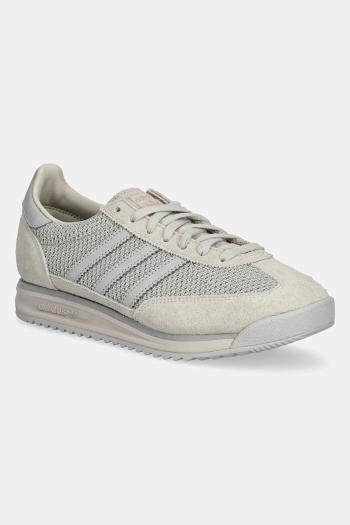 Semišové tenisky adidas Originals SL 72 RS béžová farba, JR7813