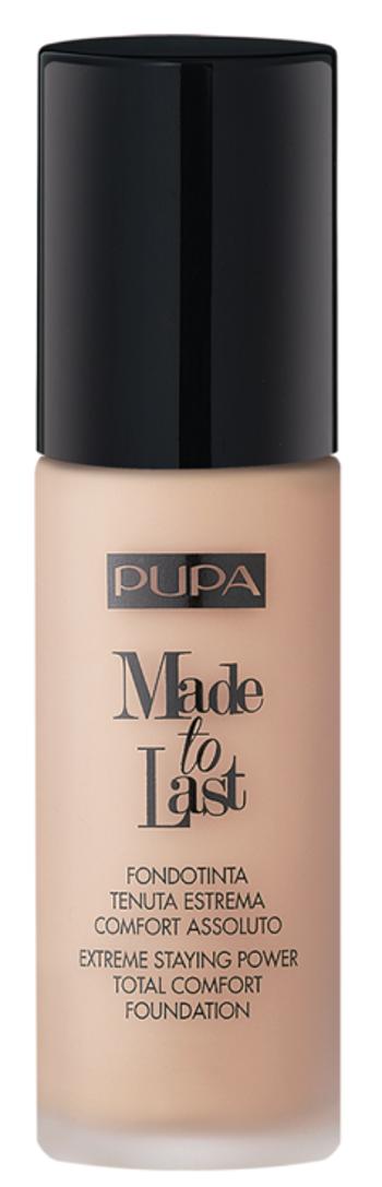 PUPA Milano Dlhotrvajúci tekutý make-up SPF 10 Made To Last ( Total Comfort Foundation) 30 ml 030 Natural Beige