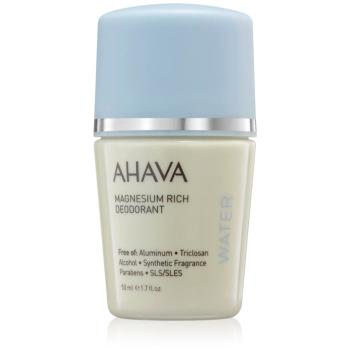 AHAVA Dead Sea Water Magnesium Rich Deodorant dezodorant roll-on pre ženy 50 ml